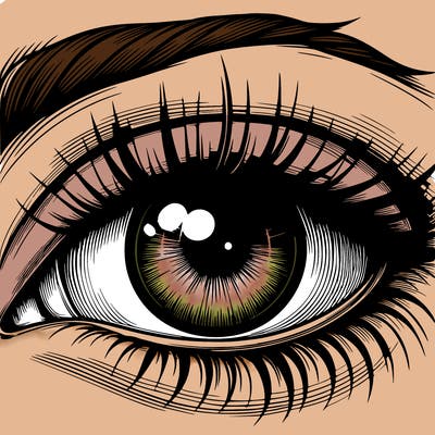 realistic eye