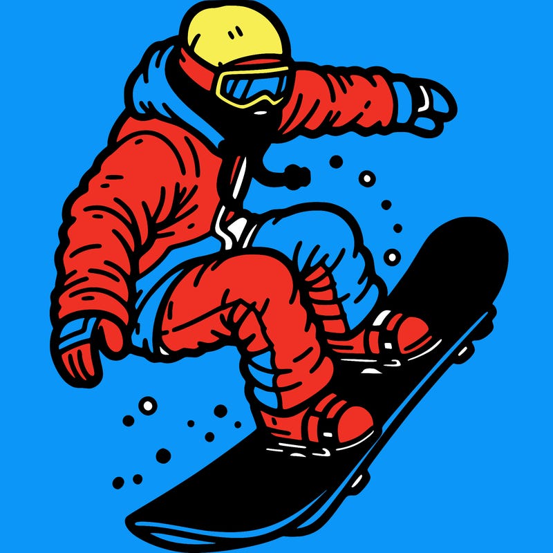 snowboarding
