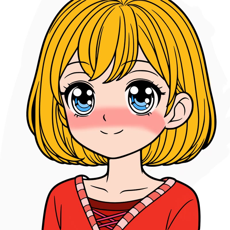 girl with short hair