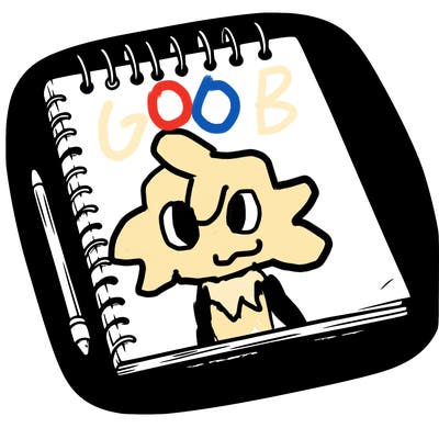 a blank sketch pad