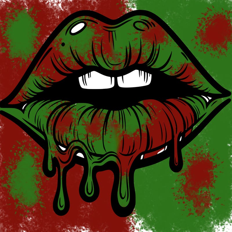 lips that look realistic and drip