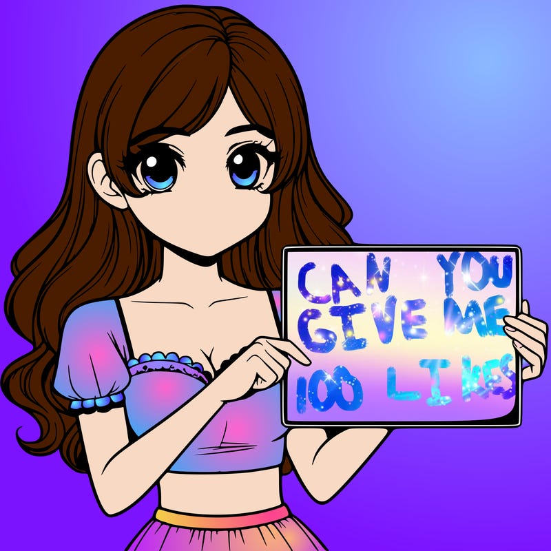 realistic pretty girl holding blank sign