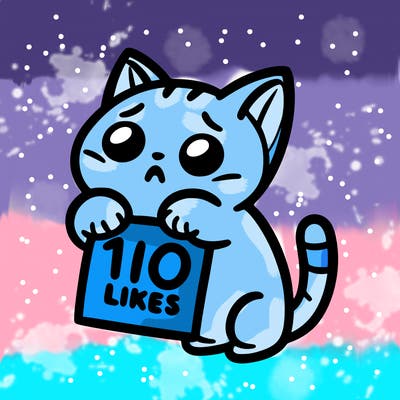 a cat begging for 10 likes