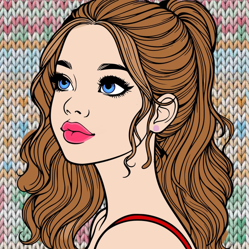 beautiful realistic girl