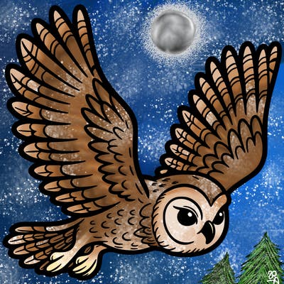 flying owl