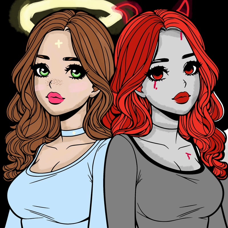 realistic twin sisters