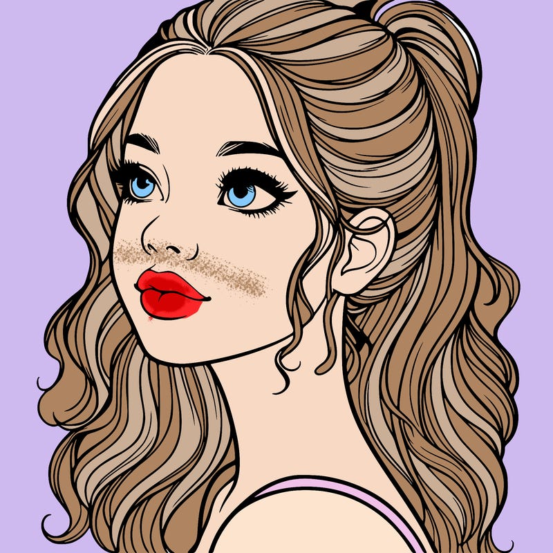 beautiful realistic girl