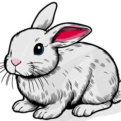 realistic bunny