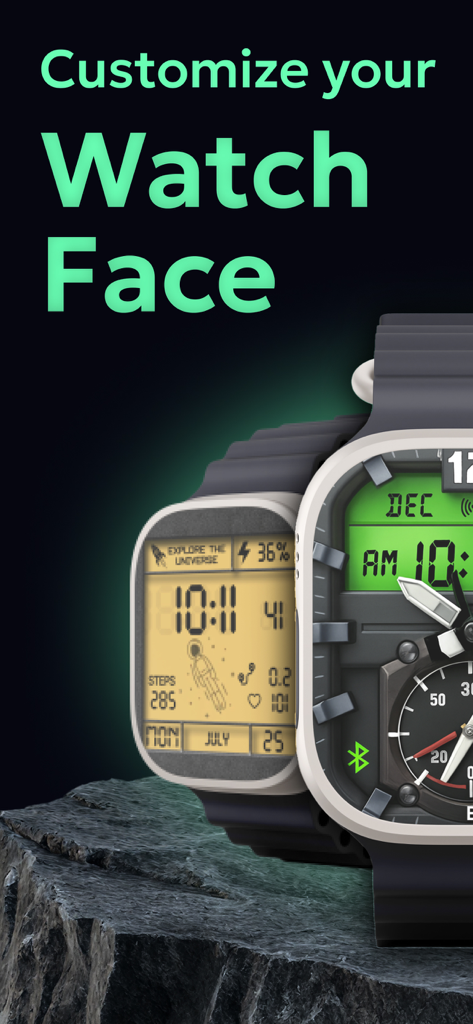 Watch Faces Live - AI Gallery - Customize your watch face with unique digital and analog designs