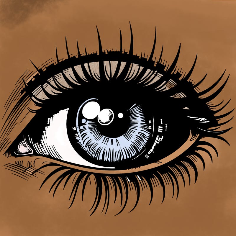 realistic eye.