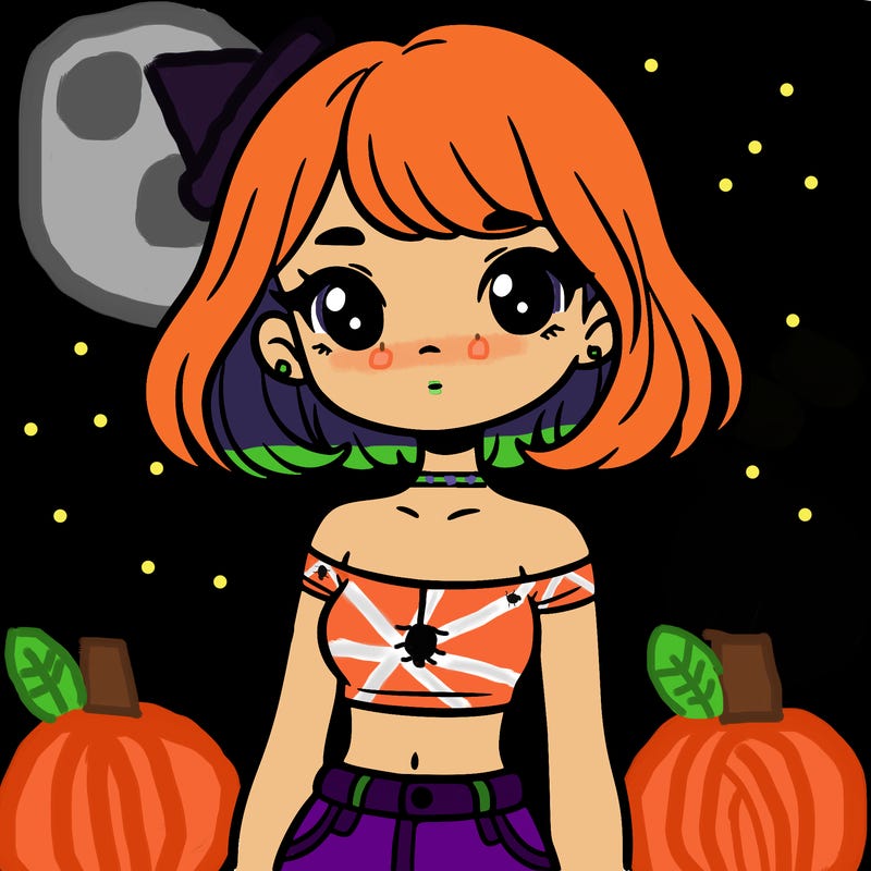 girl in a cute crop top