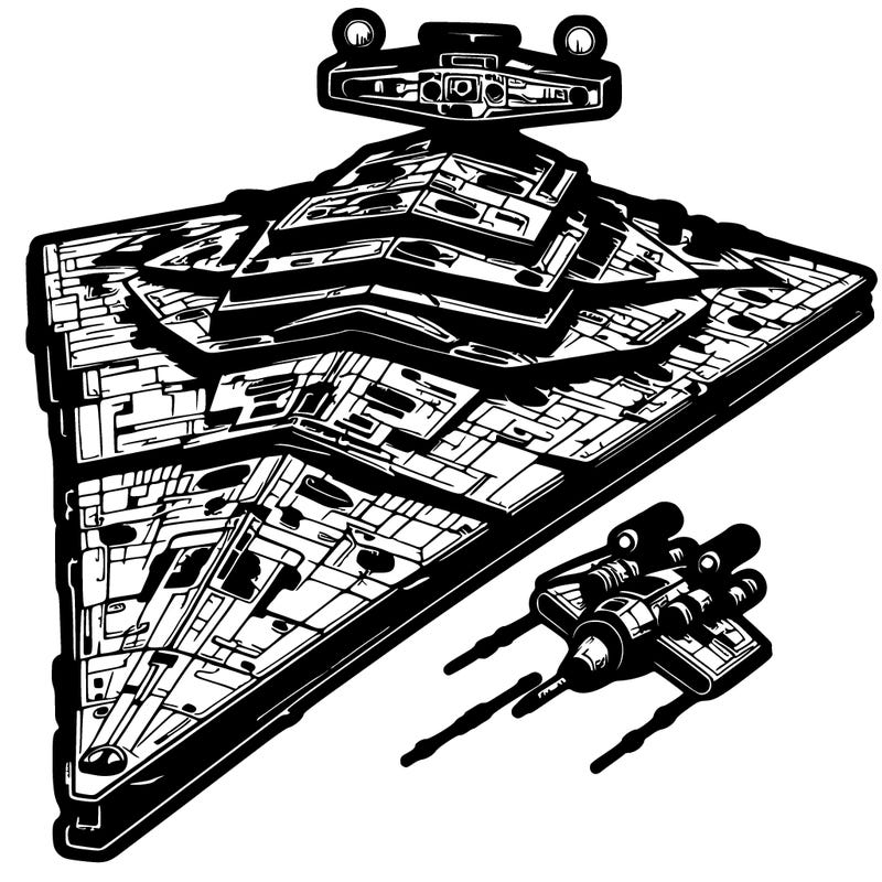 detailed star destroyer