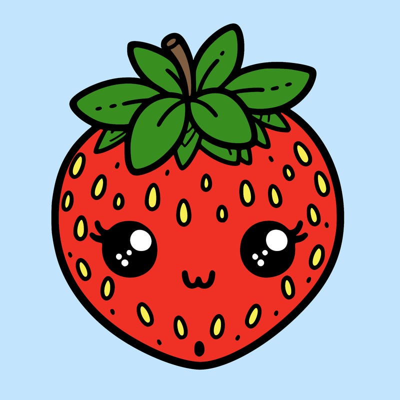 cute strawberry