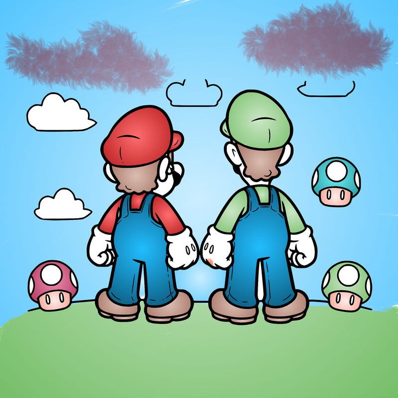 mario and luigi