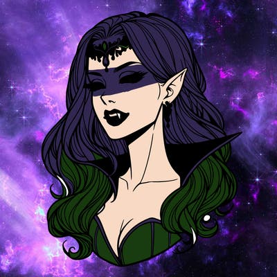 realistic vampire queen