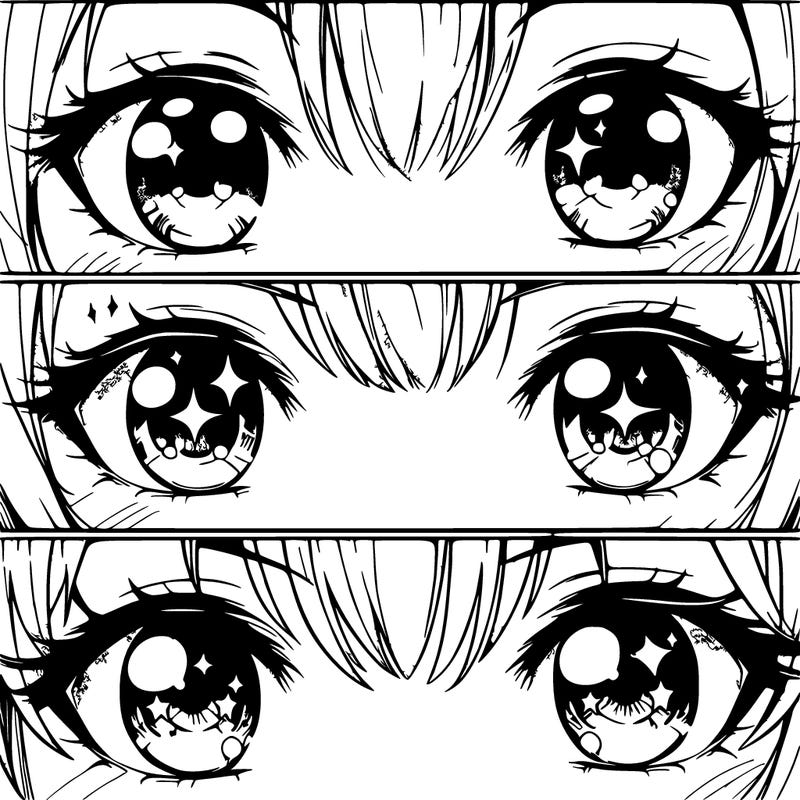 anime eyes