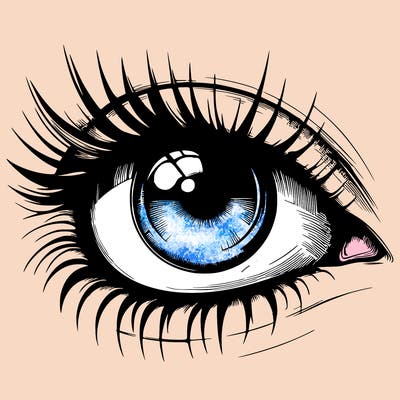 realistic eye