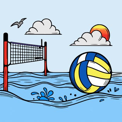 beach volleyball