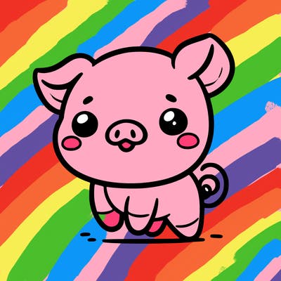 cute pig
