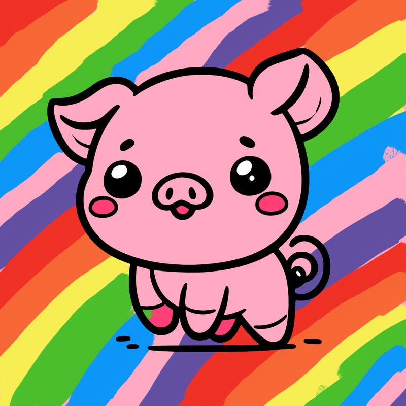 cute pig