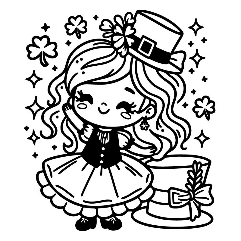 saint patrick’s day girl