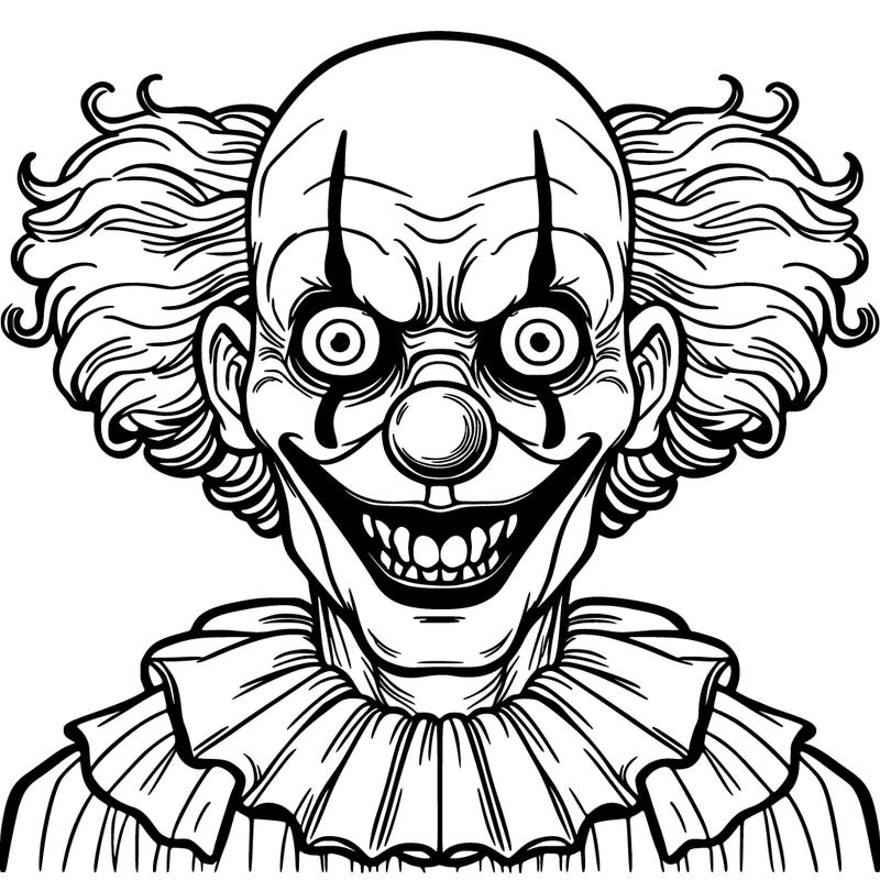 creepy clown