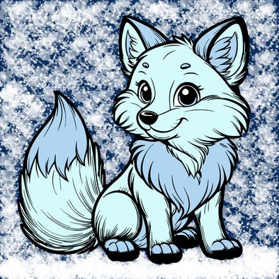 realistic fox