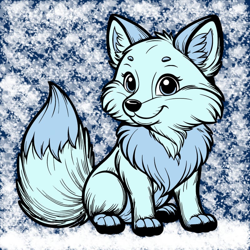 realistic fox