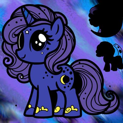 luna from my little pony