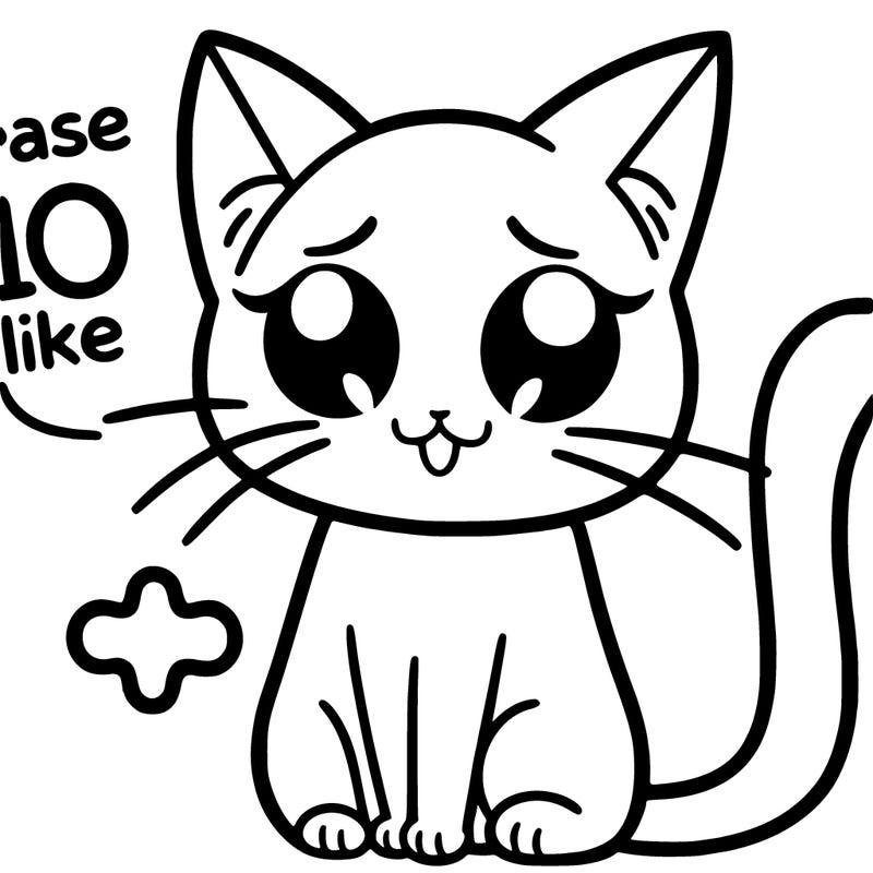 please 10 like cat
