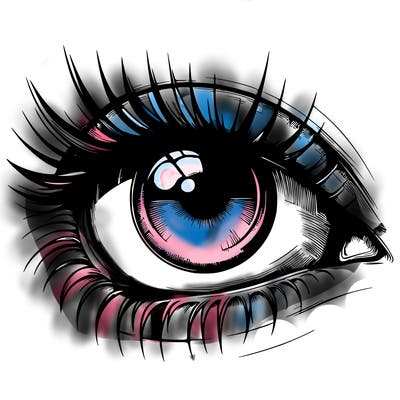 realistic eye