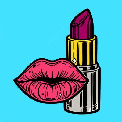 lips and lipstick