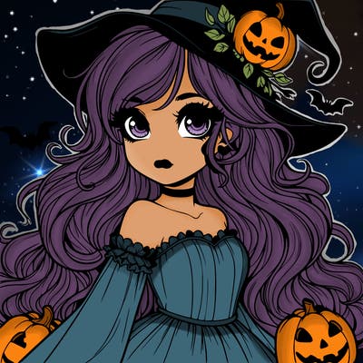 realistic girl halloween