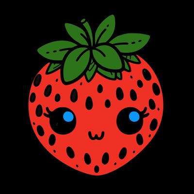 cute strawberry