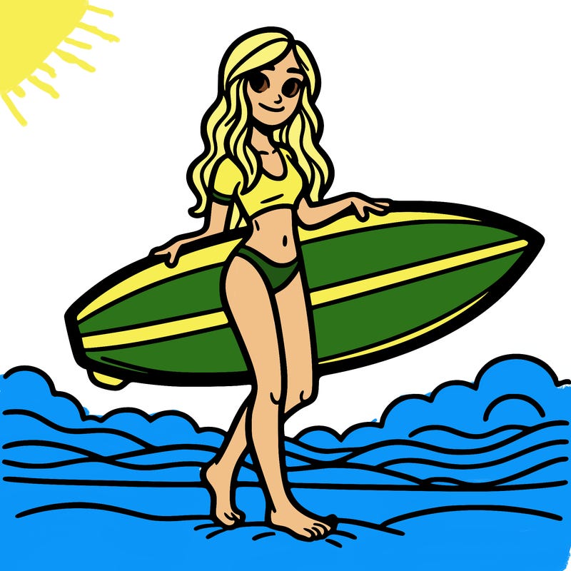 surfer girl