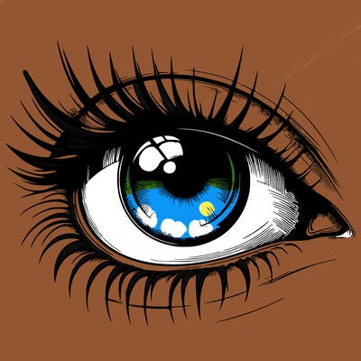 realistic eye