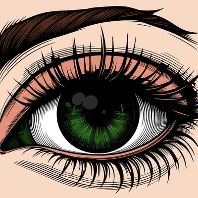 realistic eye