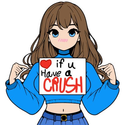 girl holding a blank sign in a long sleeve crop top