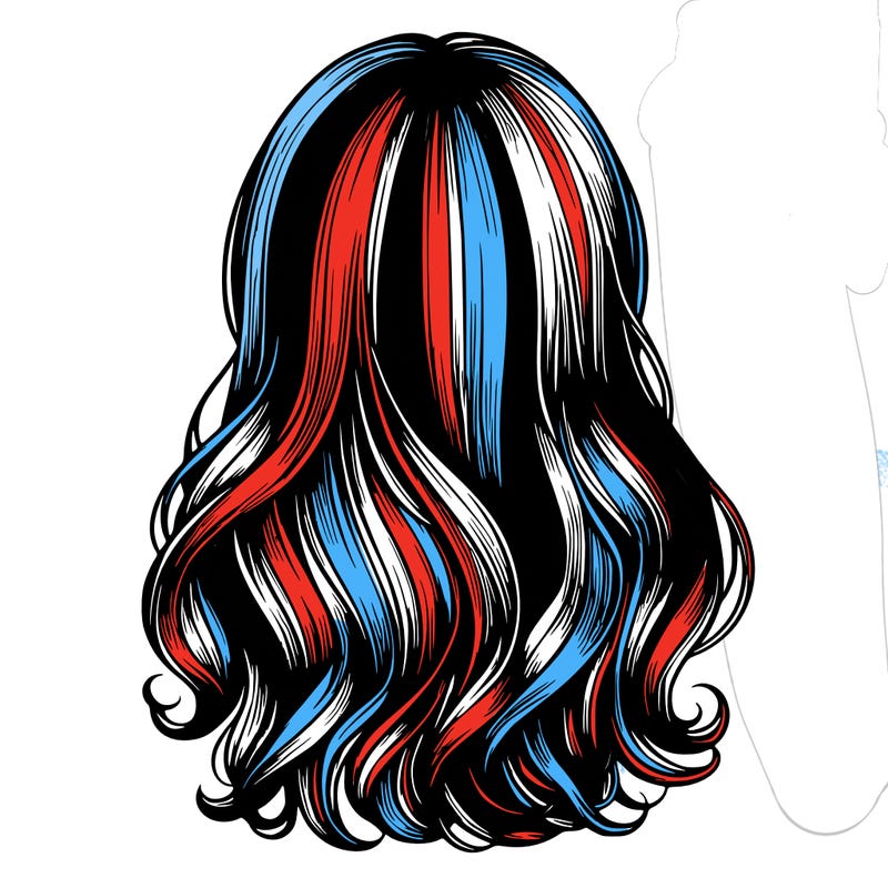 hair relistic  girl