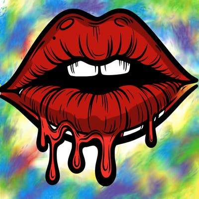 lips that look realistic and drip