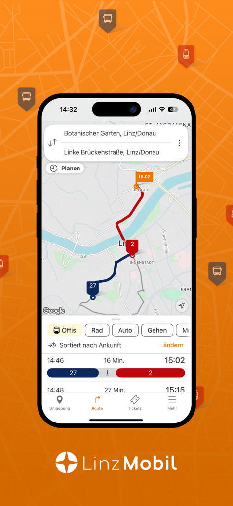 LinzMobil - Navigation App | MWM