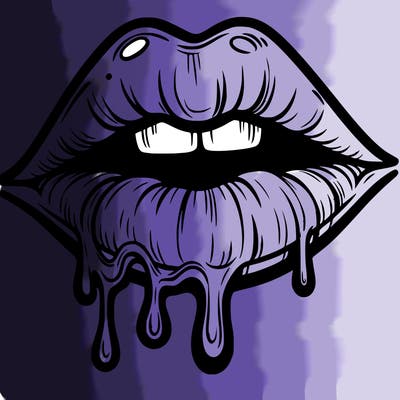 lips that look realistic and drip