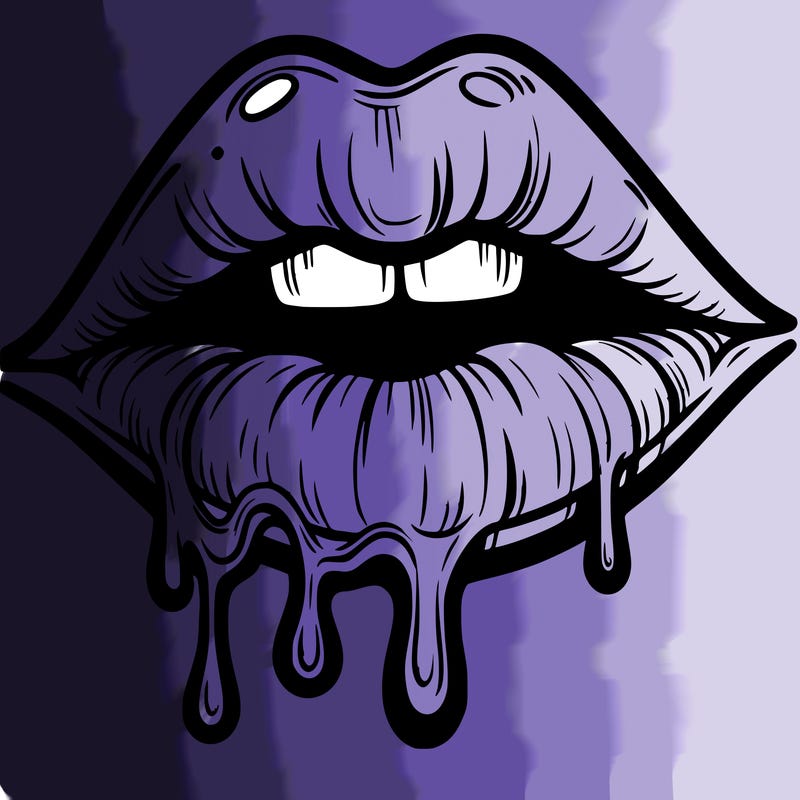 lips that look realistic and drip