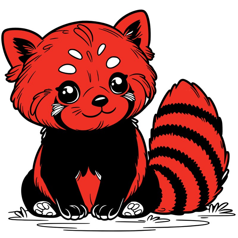 red panda