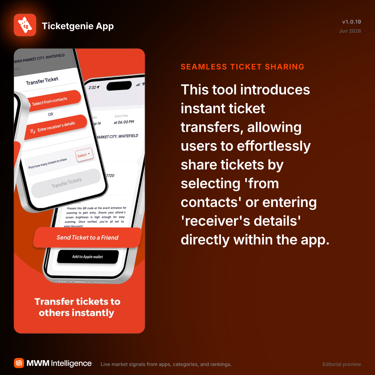Ticketgenie App - Entertainment App | MWM