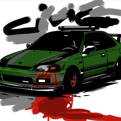 98 honda civic wallpaper