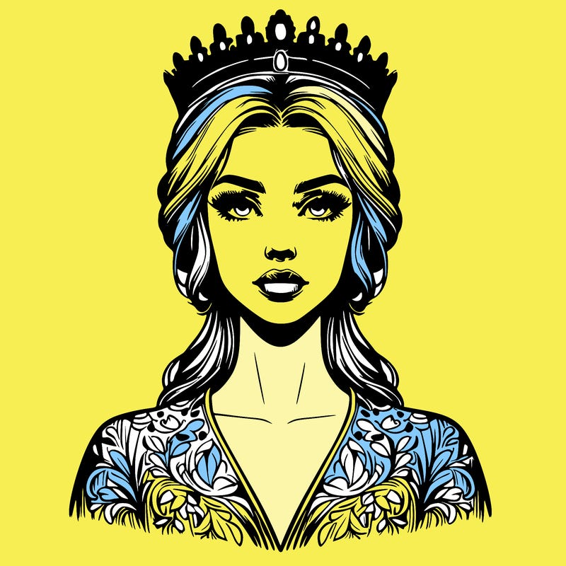 realistic beautiful queen