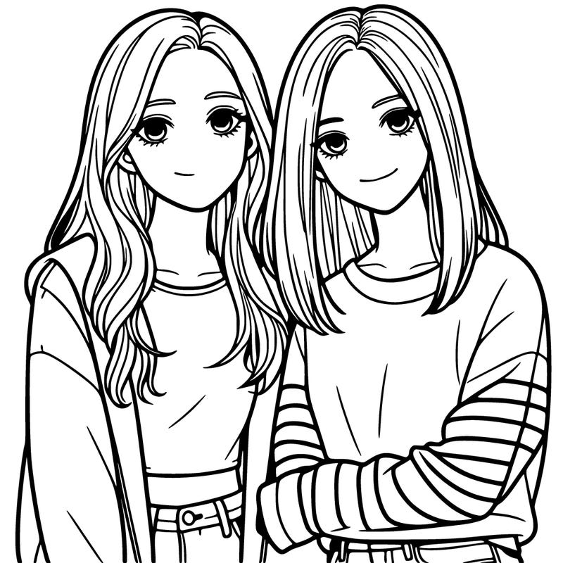 two teen girls