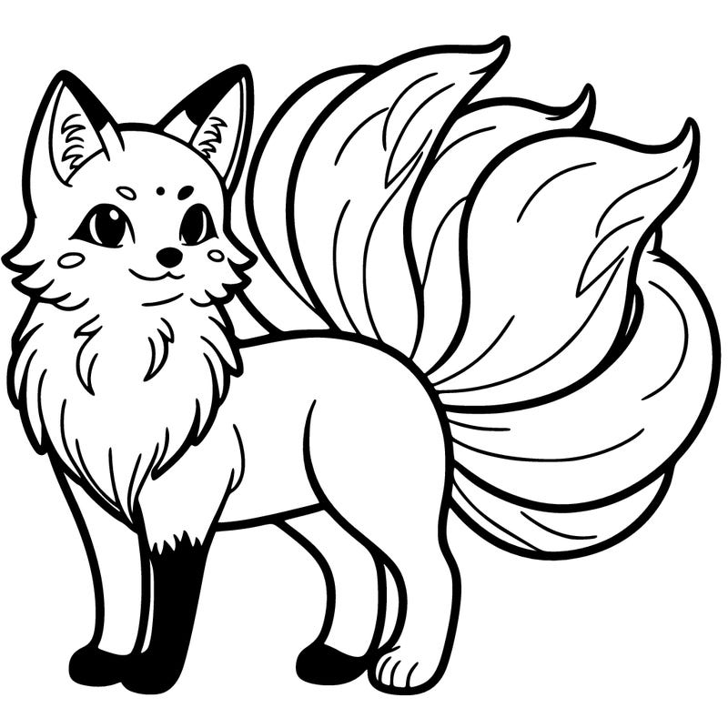 nine tailed fox