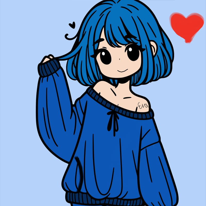 girl in baggy sweater hanging off her shoulder